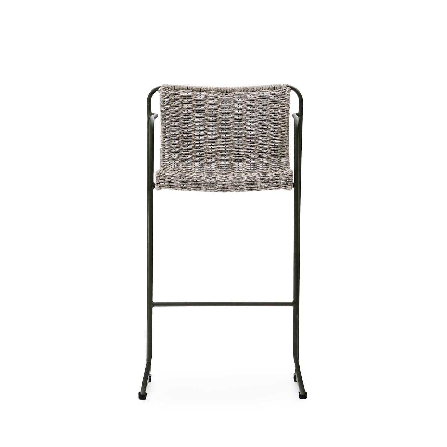 Kave Home Maurina barkruk H64 Ecru