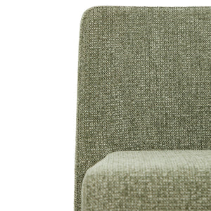 Kave Home Loria eetkamerstoel chenille Groen
