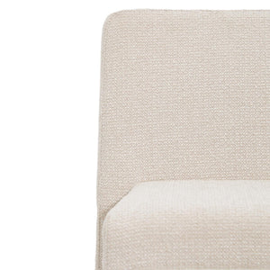 Kave Home Loria eetkamerstoel chenille Beige