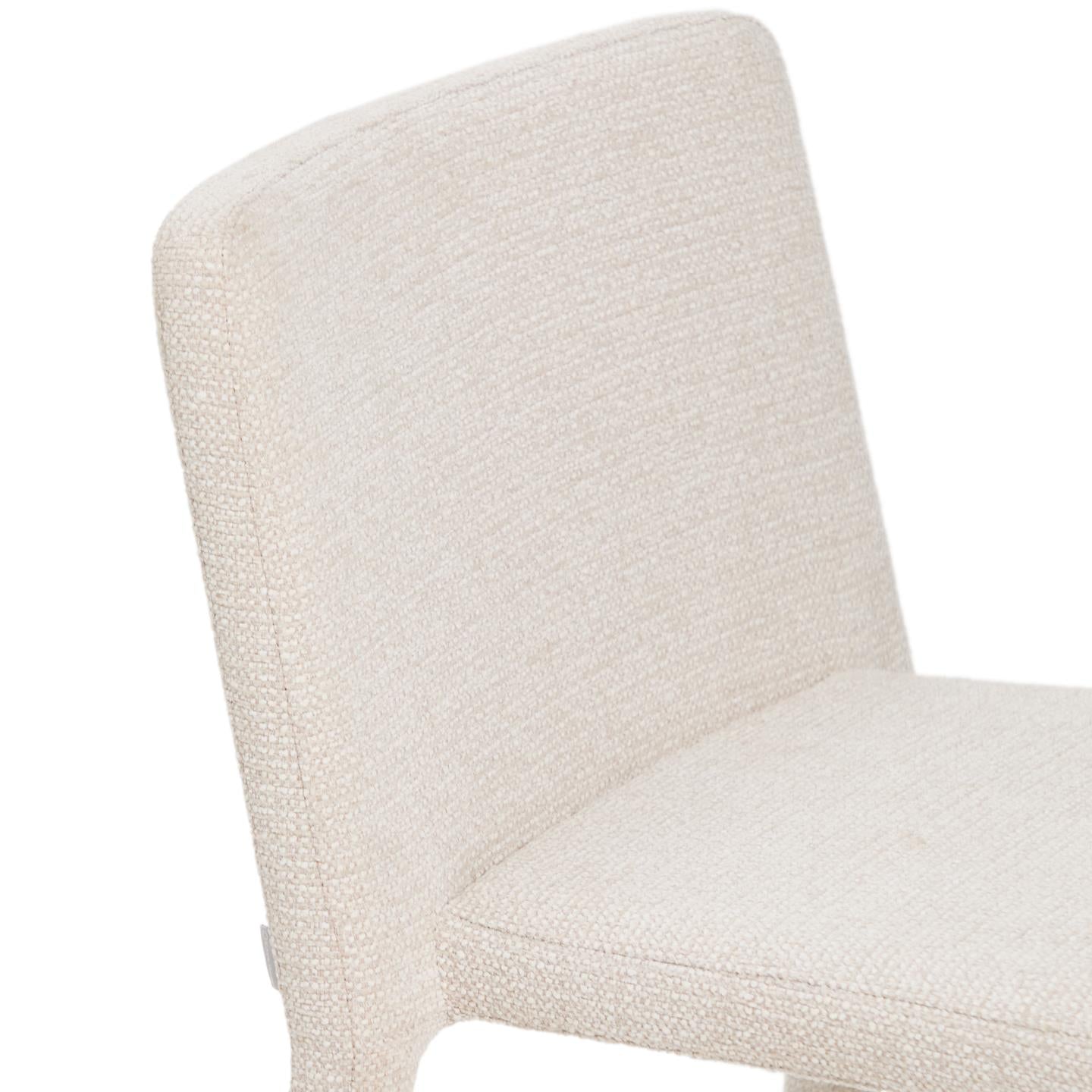Kave Home Loria eetkamerstoel chenille Beige