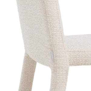 Kave Home Loria eetkamerstoel chenille Beige