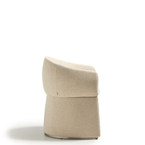 Kave Home Bosca eetkamerstoel chenille Beige