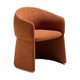 Kave Home Bosca eetkamerstoel chenille Terracotta