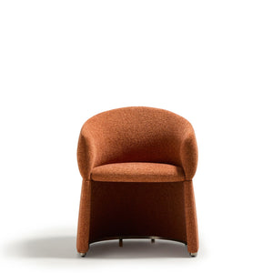 Kave Home Bosca eetkamerstoel chenille Terracotta