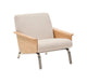 Kave Home Amsen fauteuil Beige multiplex eiken