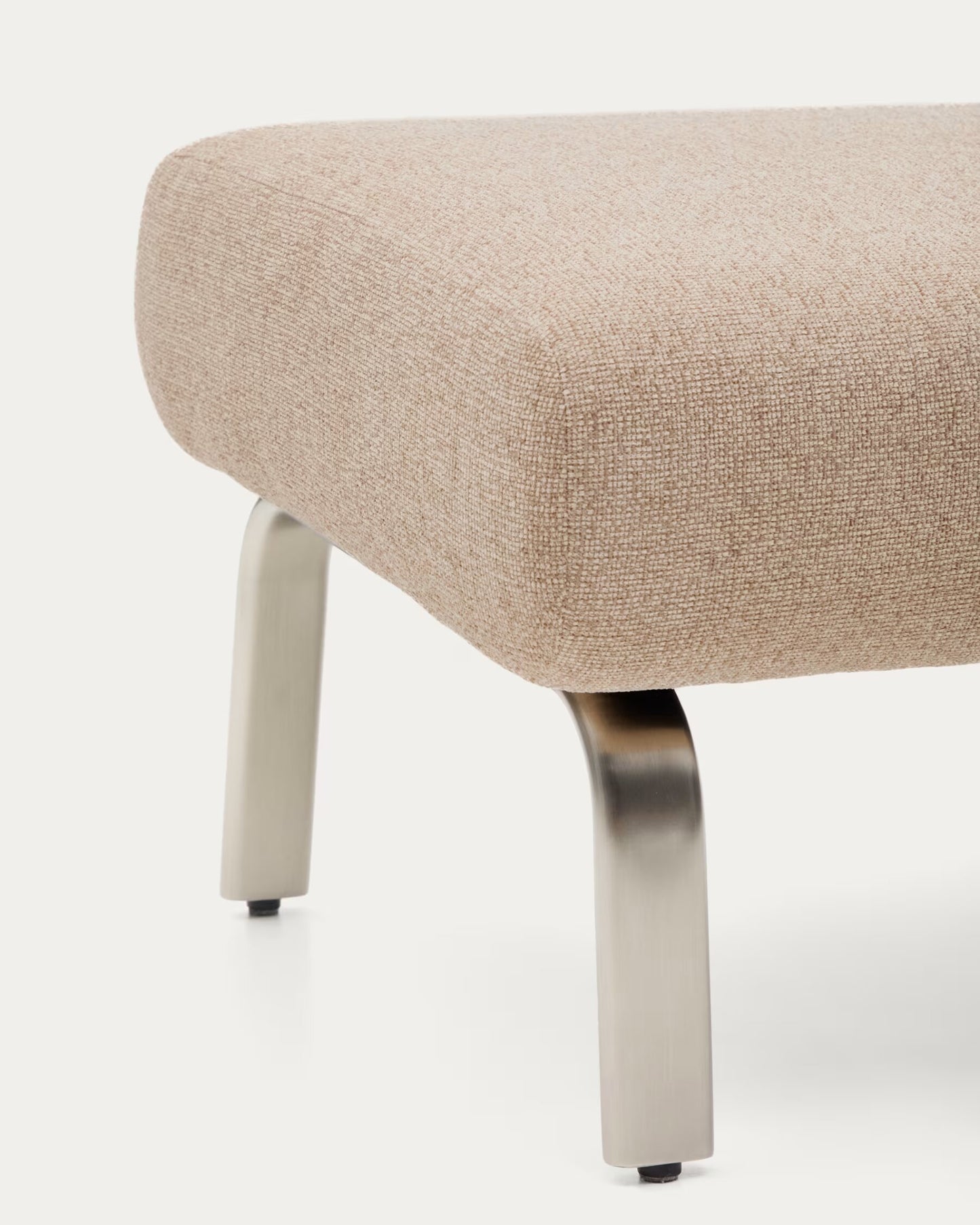 Kave Home Amsen hocker Lichtbruin