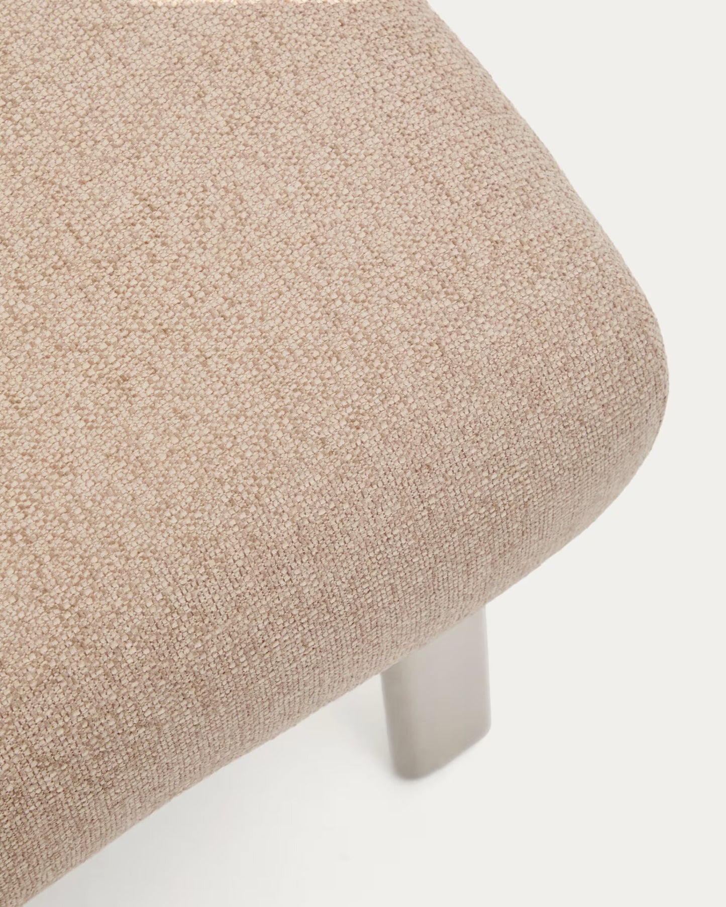 Kave Home Amsen hocker Lichtbruin