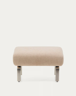 Kave Home Amsen hocker Lichtbruin