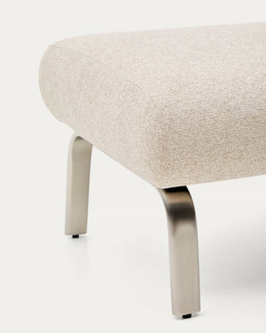 Kave Home Amsen hocker Beige