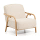 Kave Home Sylo fauteuil chenille Beige naturel