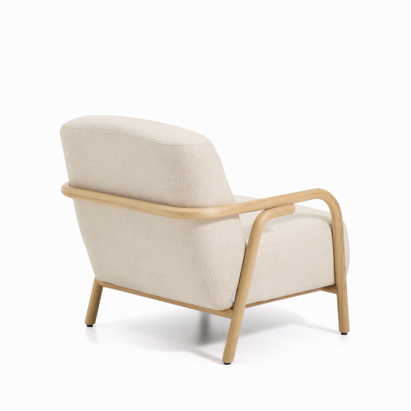 Kave Home Sylo fauteuil chenille Beige naturel