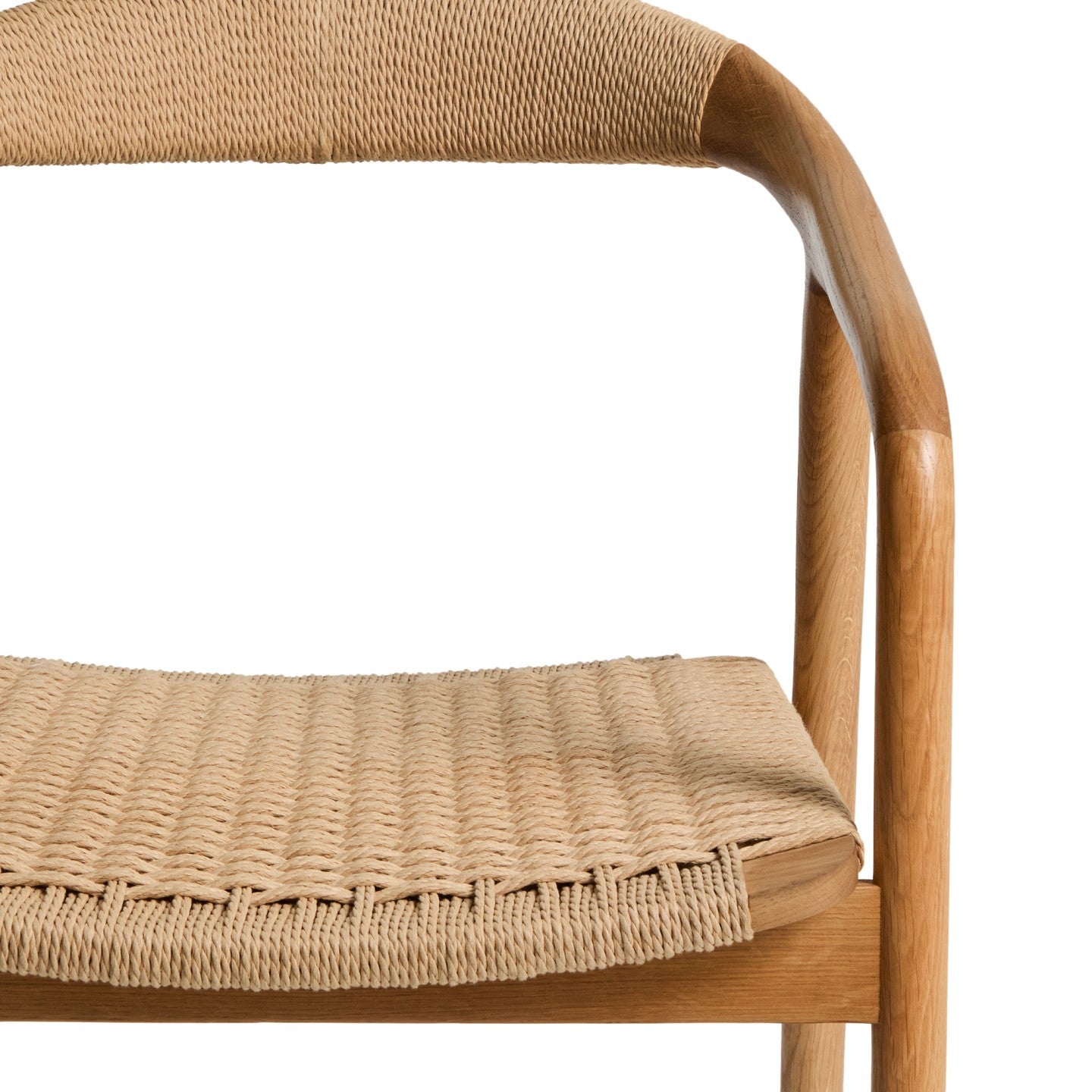 Kave Home Derile eetkamerstoel eiken Naturel