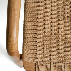 Kave Home Derile eetkamerstoel eiken Naturel