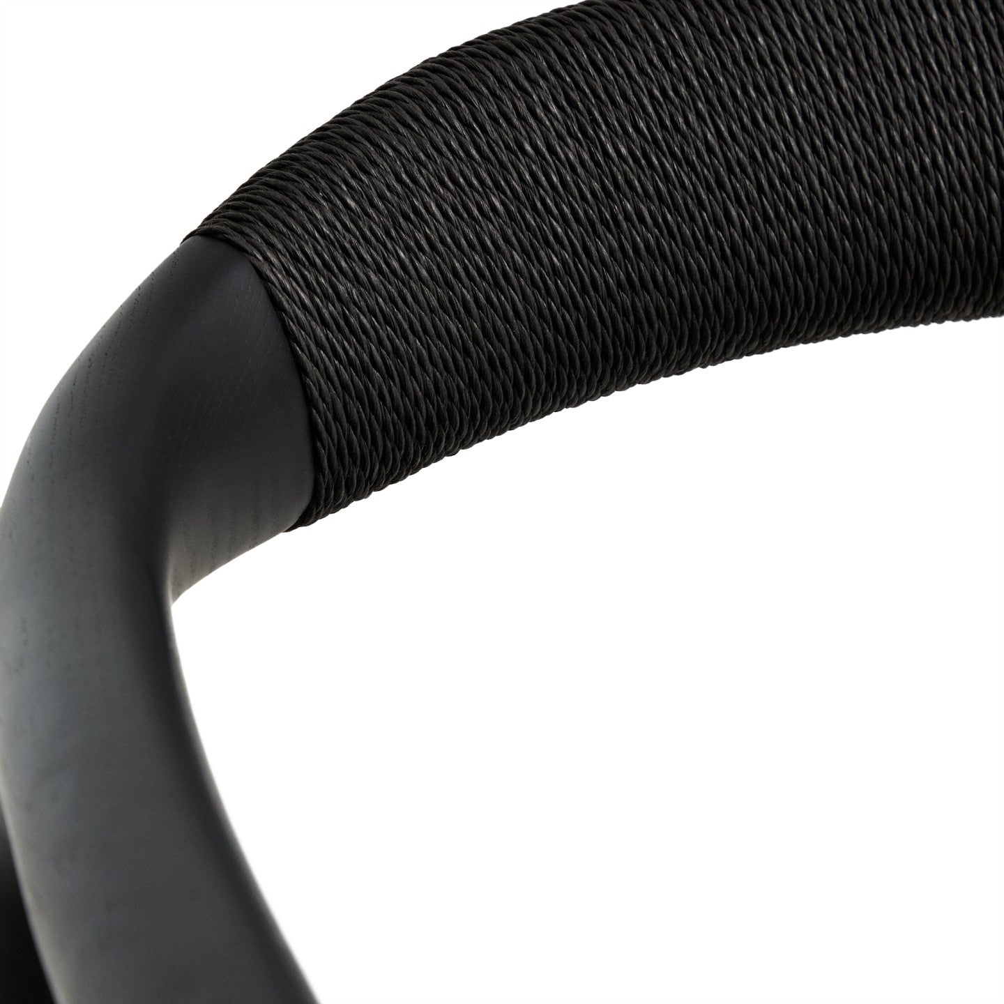 Kave Home Derile fauteuil eiken Zwart