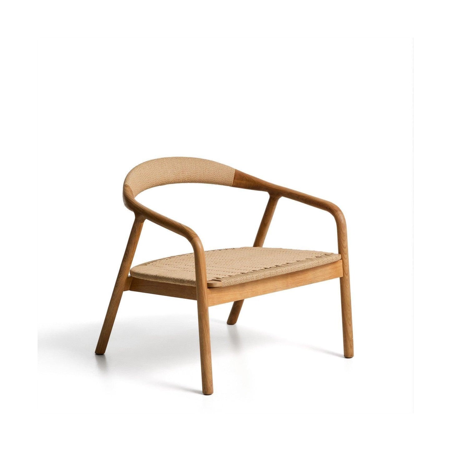 Kave Home Derile fauteuil eiken Naturel