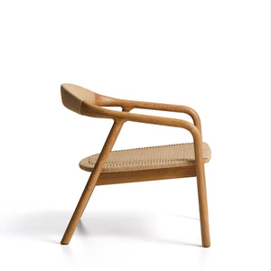 Kave Home Derile fauteuil eiken Naturel