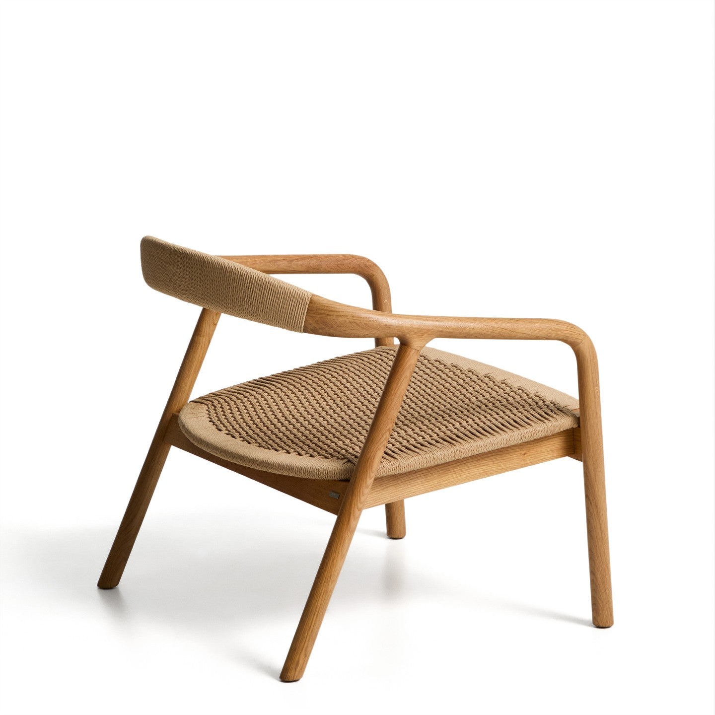 Kave Home Derile fauteuil eiken Naturel