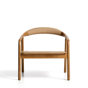 Kave Home Derile fauteuil eiken Naturel