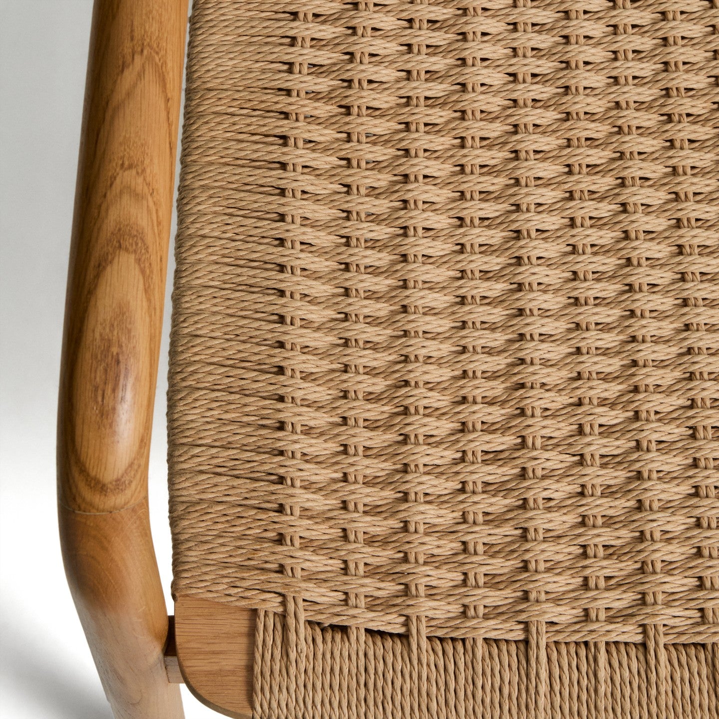 Kave Home Derile fauteuil eiken Naturel