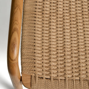 Kave Home Derile fauteuil eiken Naturel