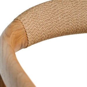 Kave Home Derile fauteuil eiken Naturel