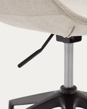 Kave Home Tissiana bureaustoel draaibaar Beige