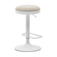 Kave Home Zaib verstelbare barkruk chenille Beige