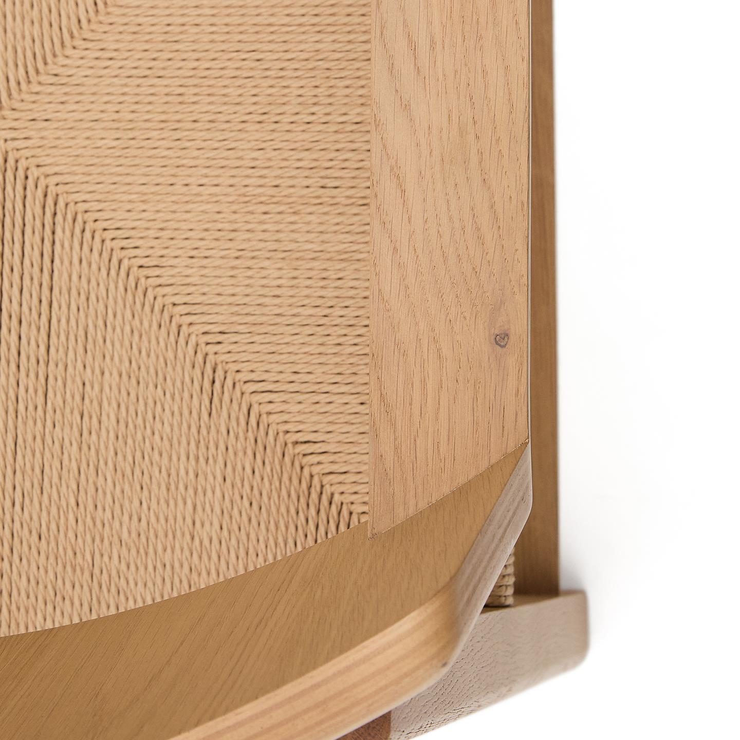 Kave Home Idun eetkamerstoel eikenhout
