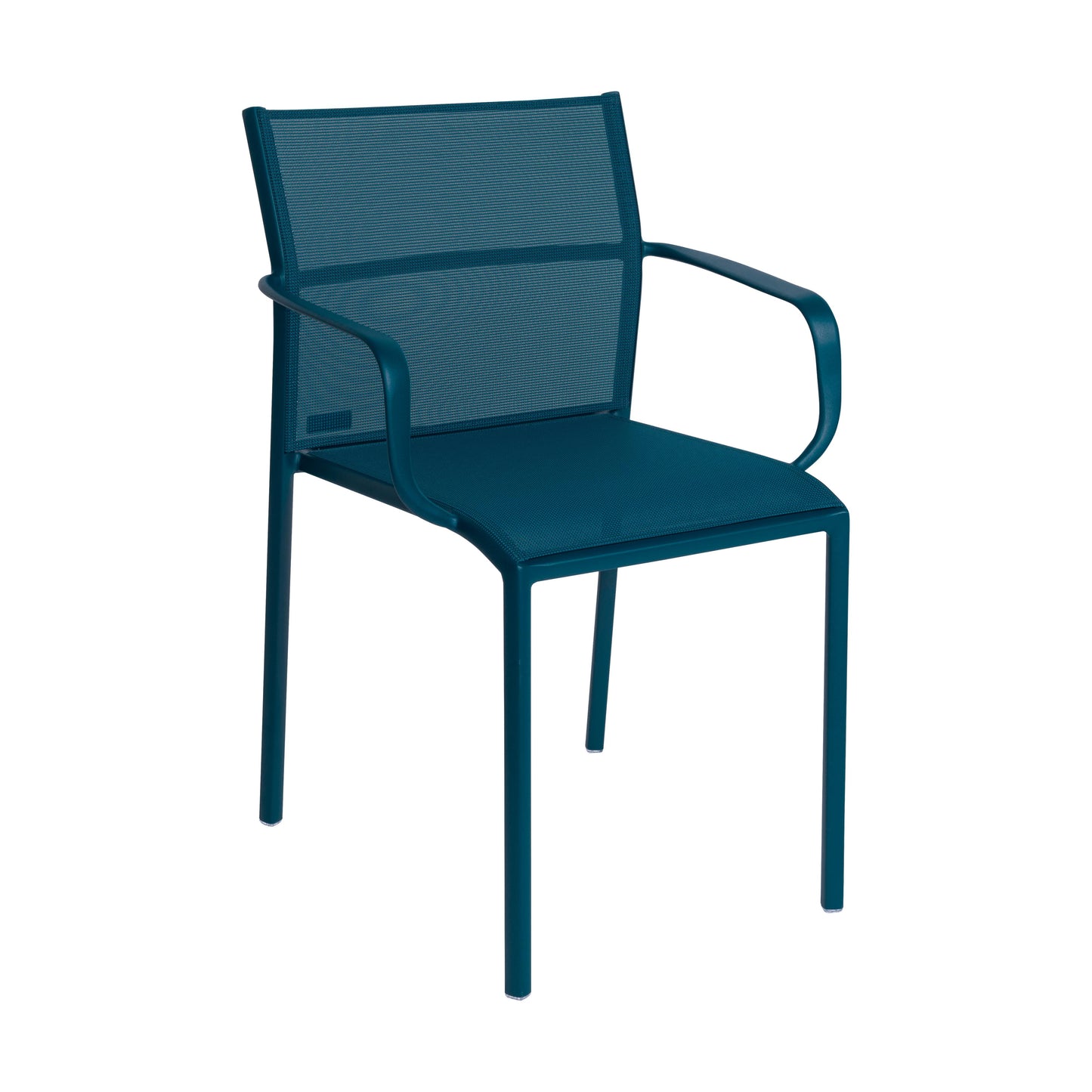Fermob Cadiz tuinstoel met arm Acapulco Blue
