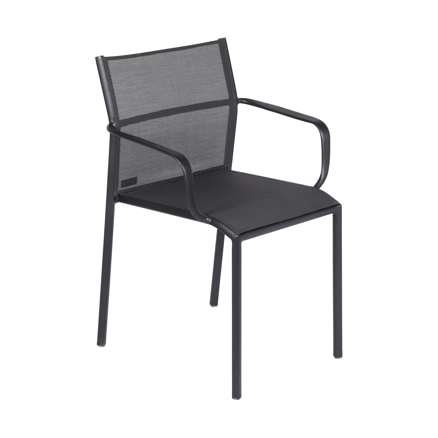 Fermob Cadiz tuinstoel met arm Anthracite