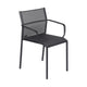 Fermob Cadiz tuinstoel met arm Anthracite