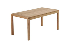 Kave Home Briva eettafel 180(230)x90 cm eiken fineer Bruin