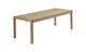 Kave Home Briva eettafel 200(280)x100 cm eiken fineer Bruin