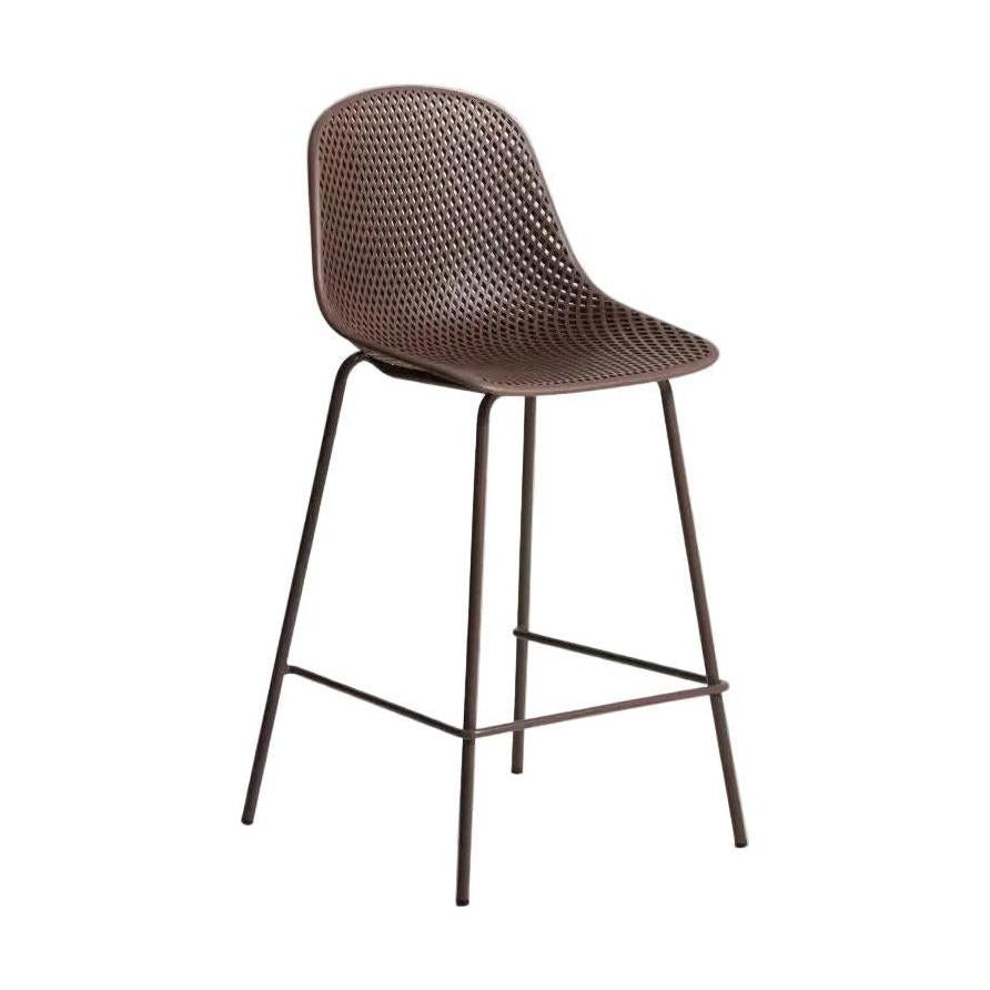 Kave Home Quinby barkruk H65 Bruin