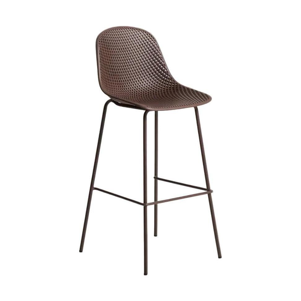 Kave Home Quinby barkruk H75 Bruin