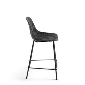 Kave Home Quinby barkruk H65 Grijs