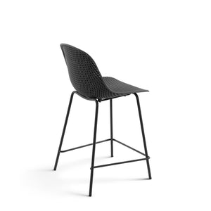 Kave Home Quinby barkruk H65 Grijs