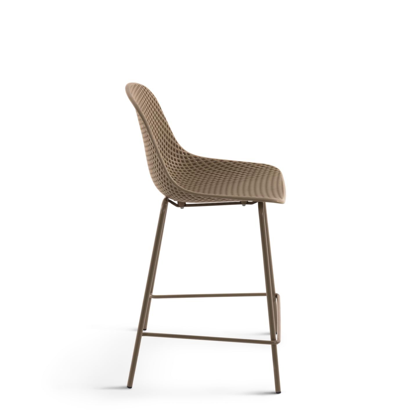 Kave Home Quinby barkruk H65 Beige