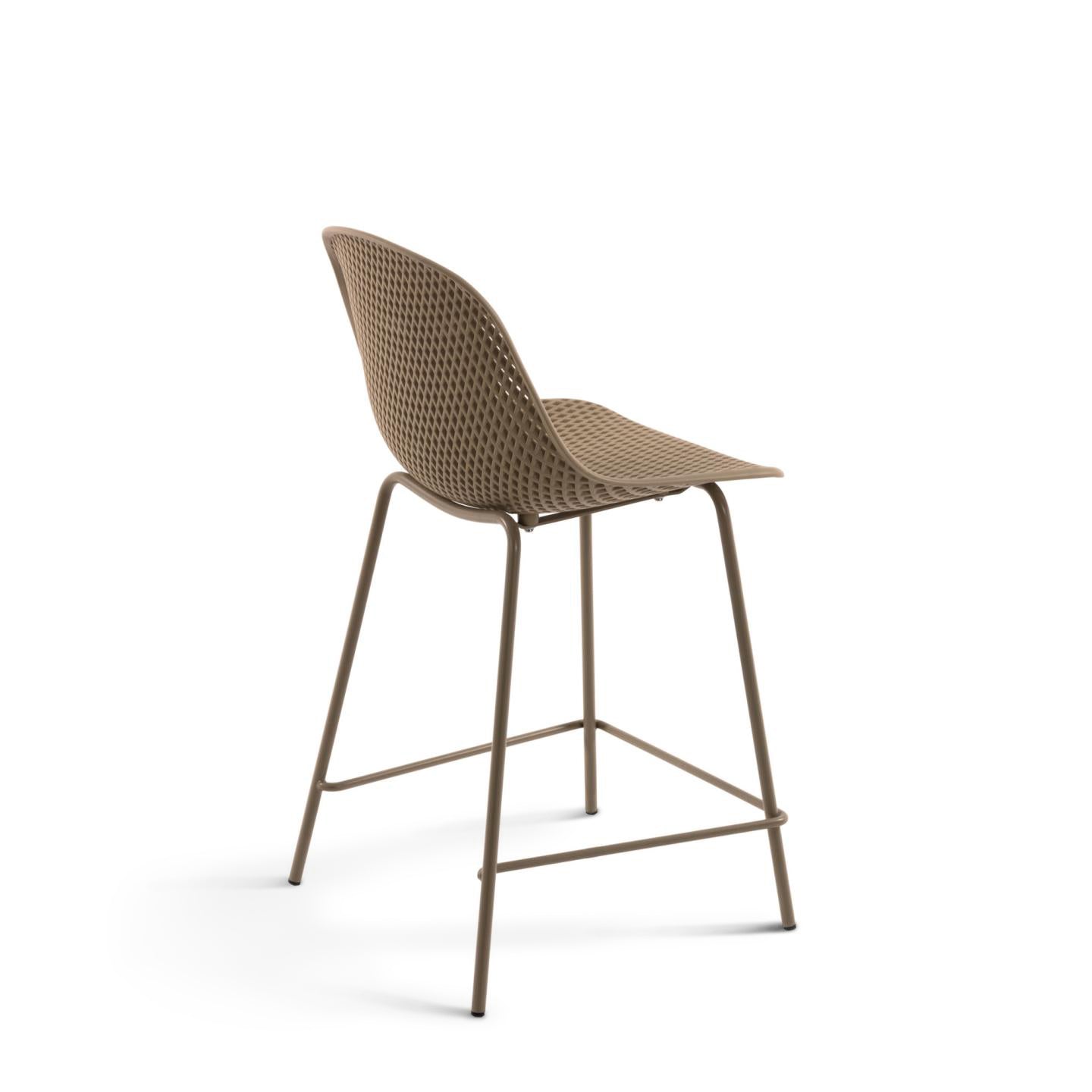 Kave Home Quinby barkruk H65 Beige