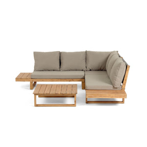 Kave Home Flaviina loungeset accaciahout