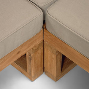 Kave Home Flaviina loungeset accaciahout