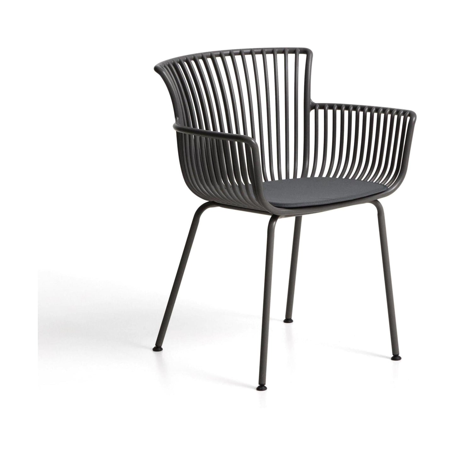 Kave Home Surpika tuinstoel Grafiet
