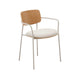 Kave Home Maureen eetkamerstoel eiken fineer Beige