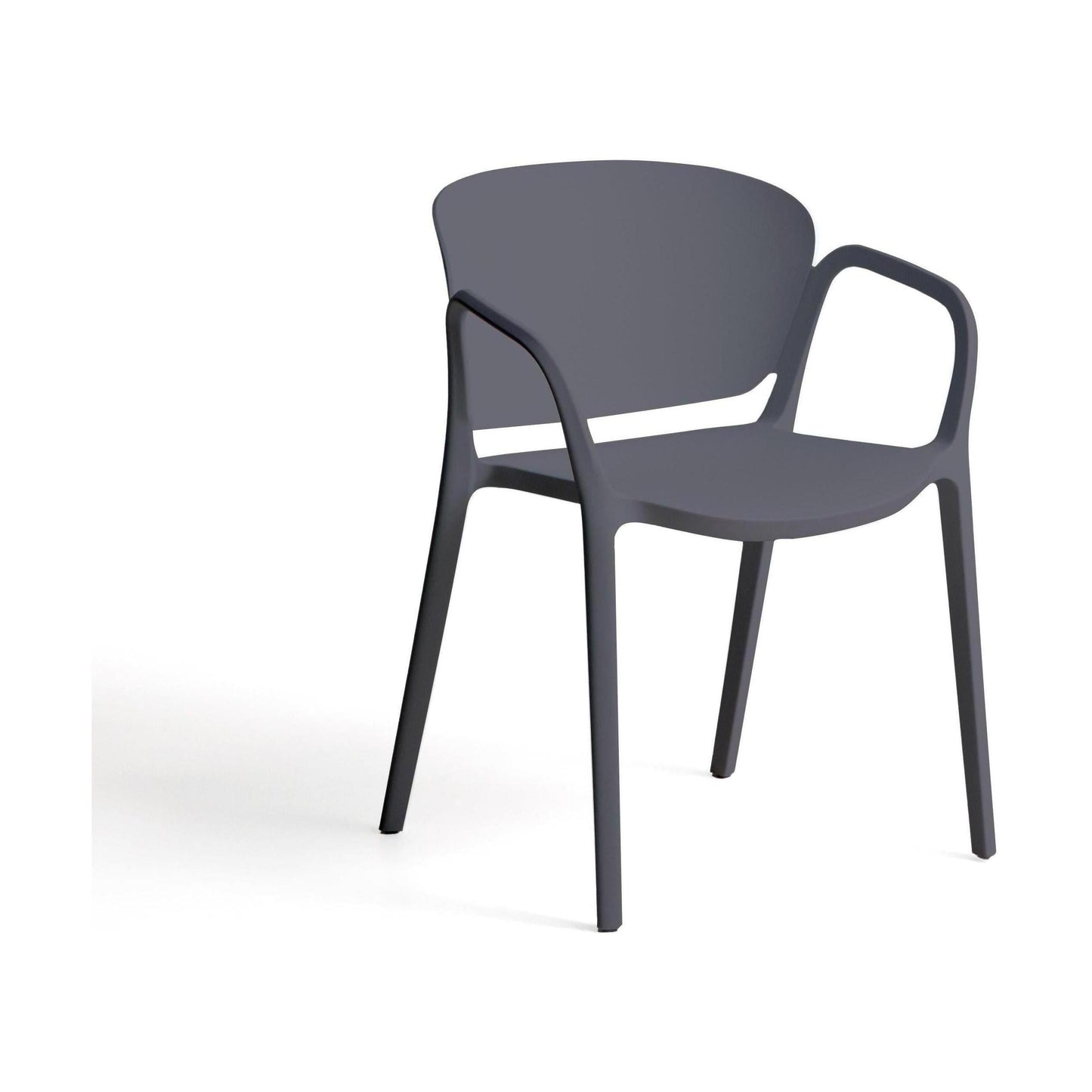 Kave Home Ania tuinstoel Donkergrijs