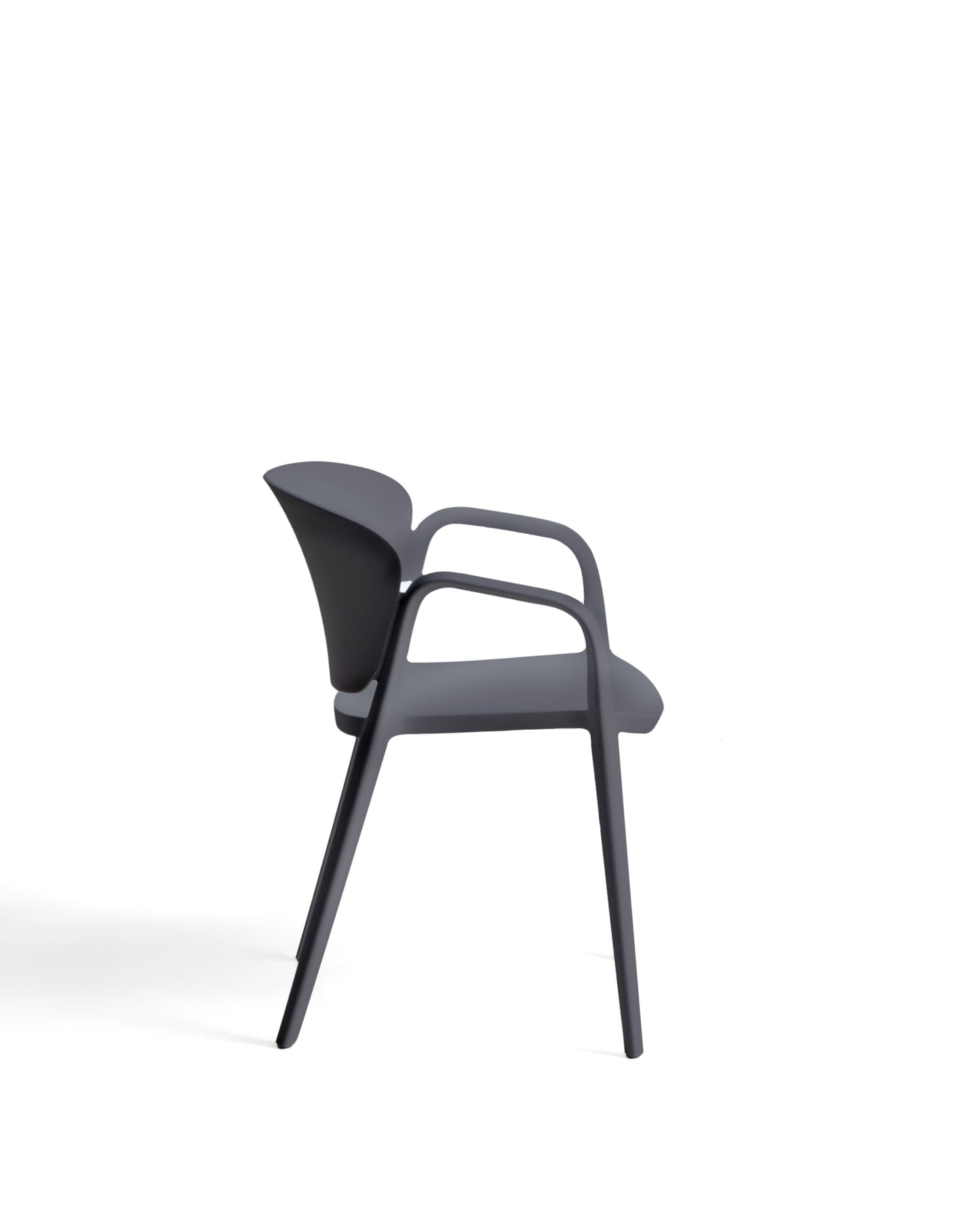 Kave Home Ania tuinstoel Donkergrijs