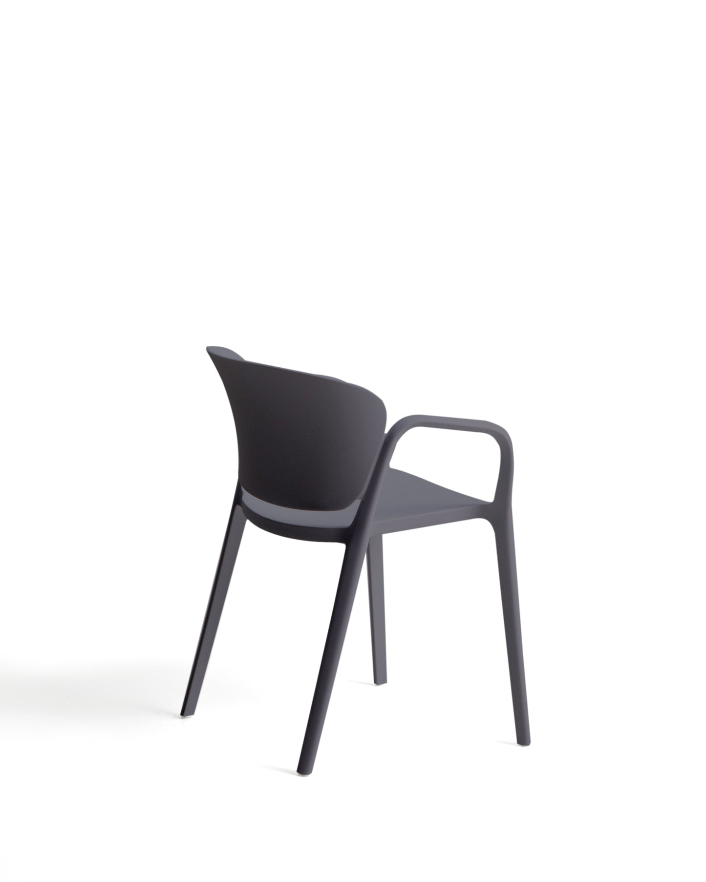 Kave Home Ania tuinstoel Donkergrijs