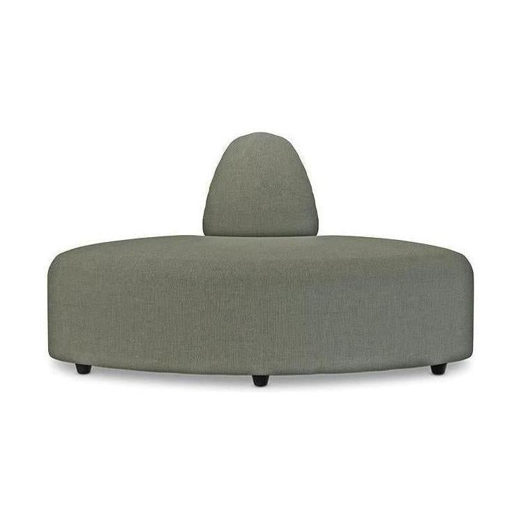 HKliving Jax bank angle Linen Army Green