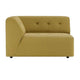 HKliving Vint bank left 1,5-seat Linen Burnt Ochre