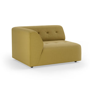 HKliving Vint bank left 1,5-seat Linen Burnt Ochre