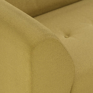 HKliving Vint bank left 1,5-seat Linen Burnt Ochre